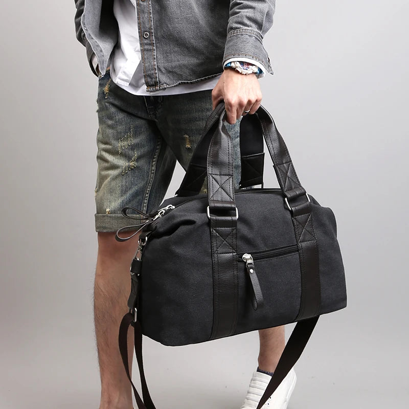 Durable Canvas Travel Luggage Handbag